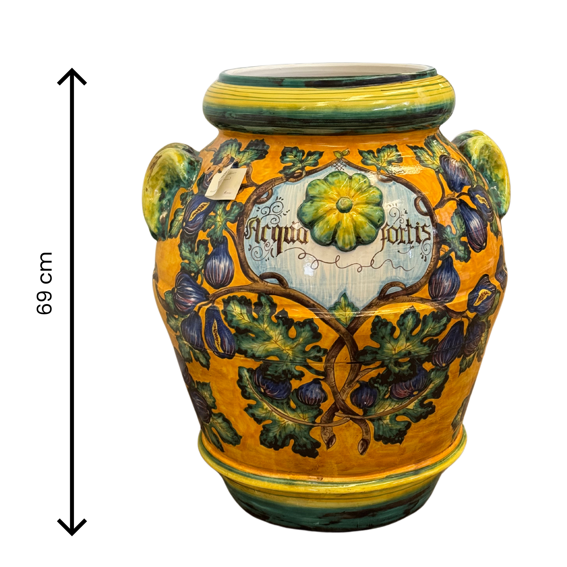 Large Orange Amphora
