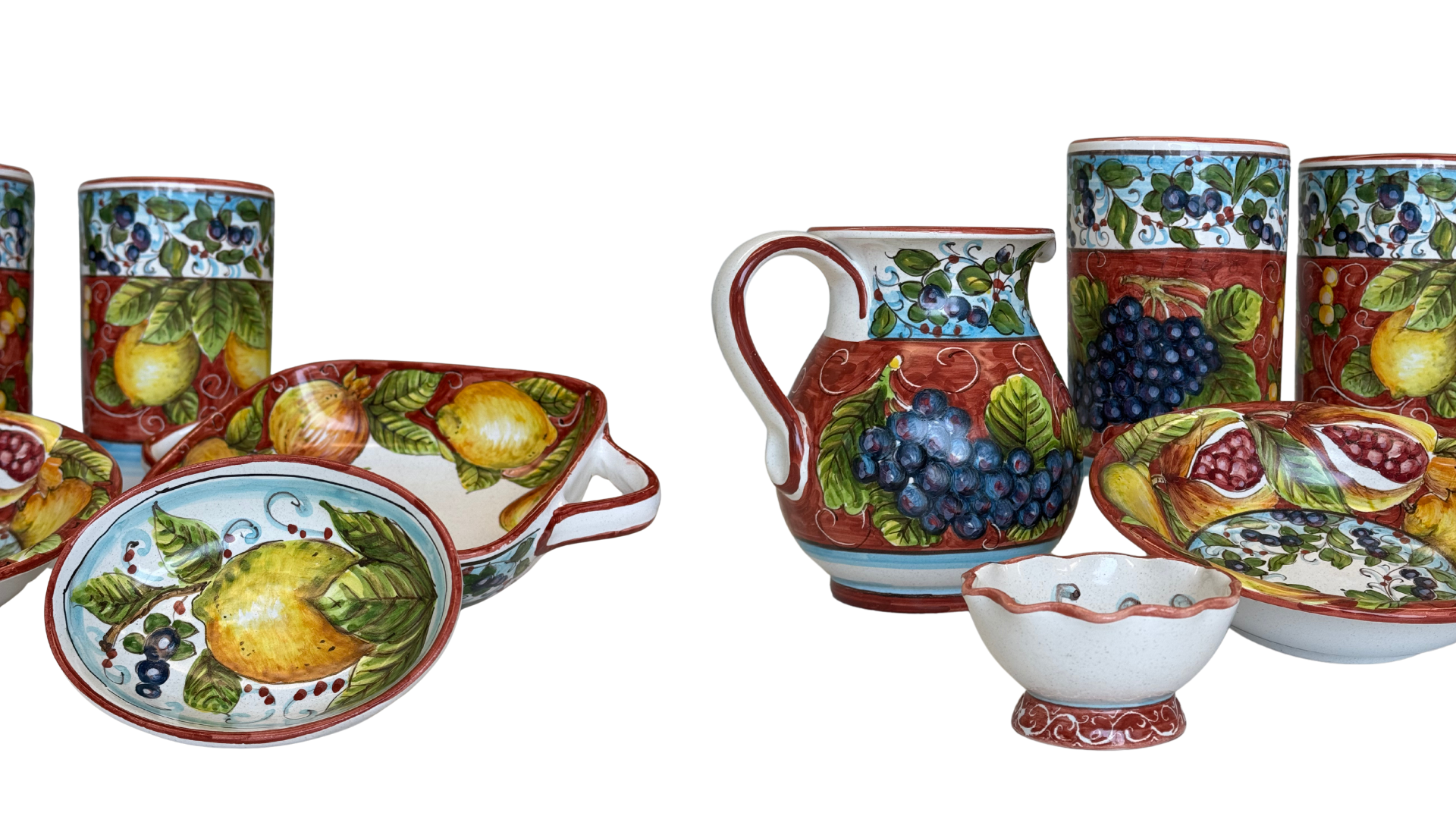 RED LEMONS Set – 7 Pieces
