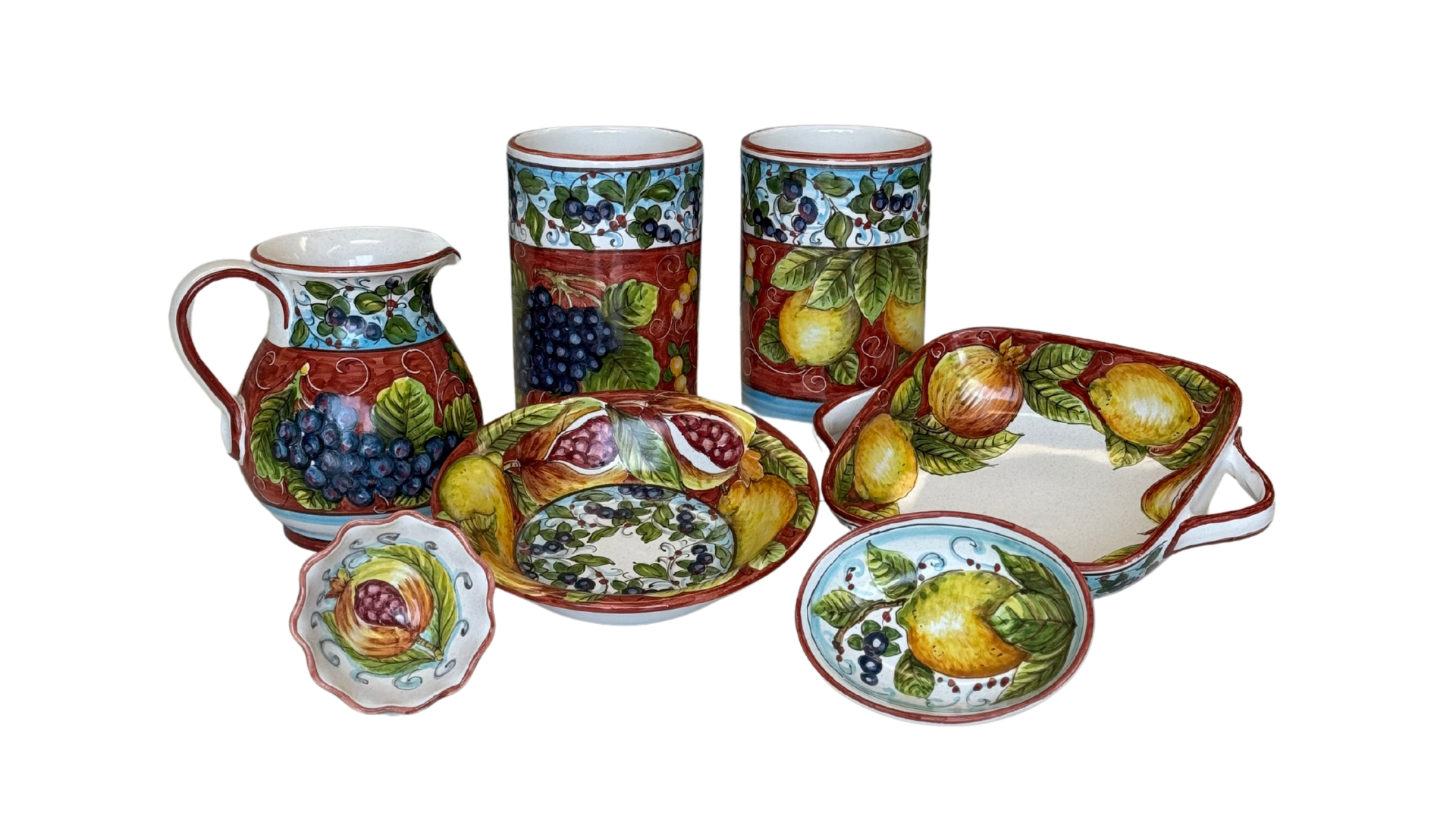 RED LEMONS Set – 7 Pieces